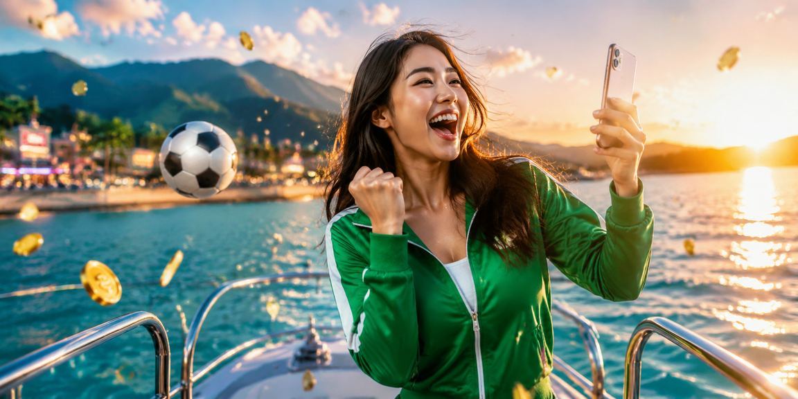 Người dùng tại Đà Lạt theo dõi kết quả cá cược bóng đá trên ứng dụng điện thoại giữa không khí se lạnh buổi tối